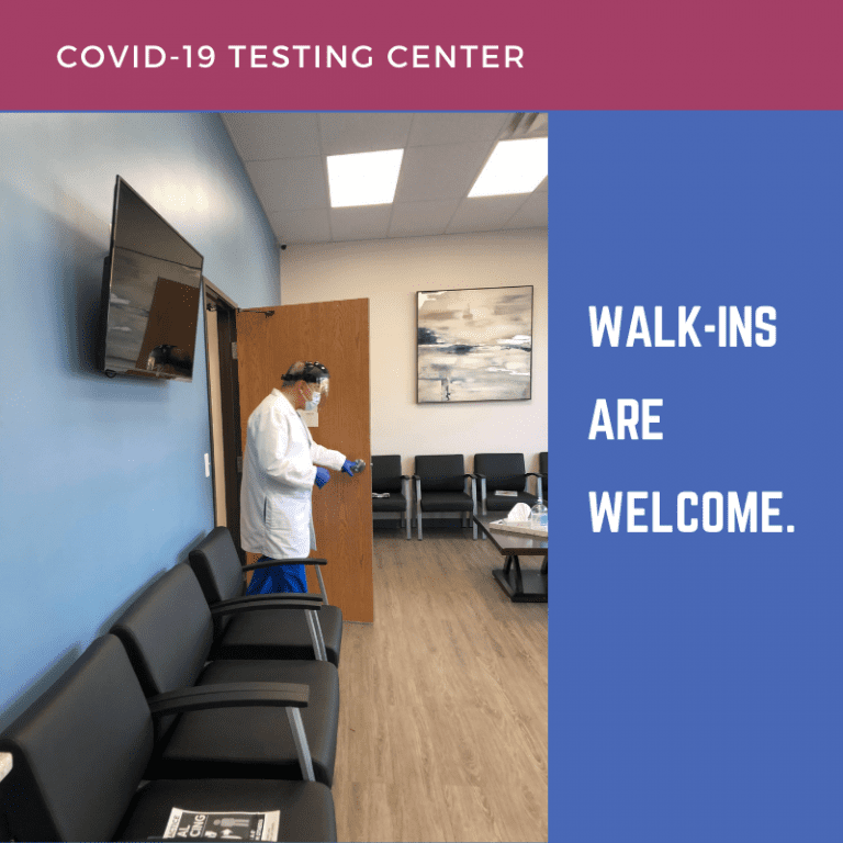 COVID-19 testing center